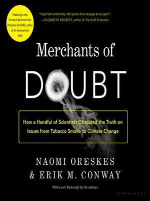cover image of Merchants of Doubt